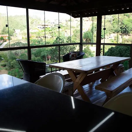Chale Com Lazer No Hotel Fazenda China Park Es Domingos Martins Exterior photo
